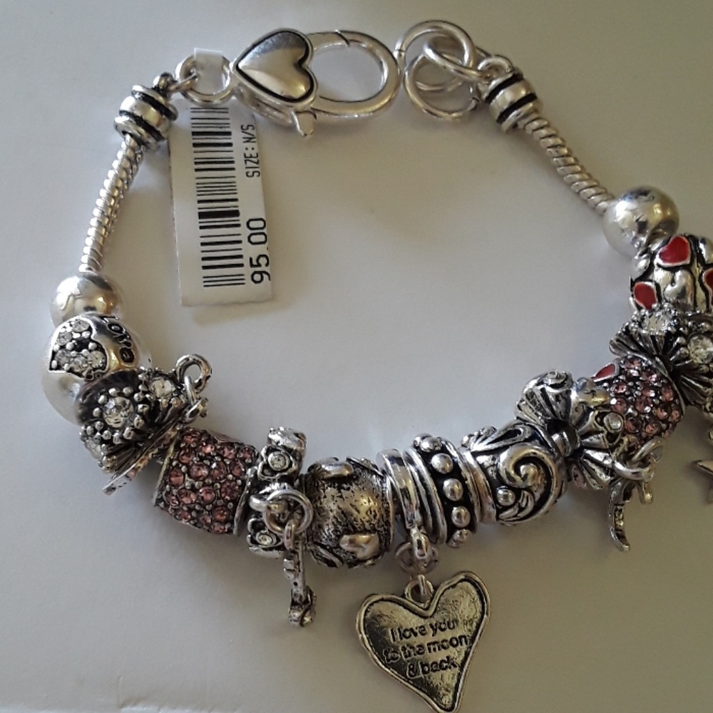 Landau charm bracelet